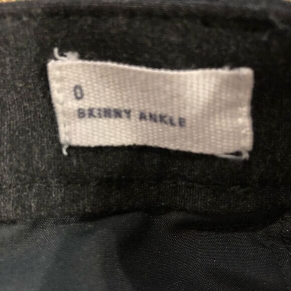 Gap Gray Dress Ankle Length Slack Pants size 0 - Picture 7 of 7